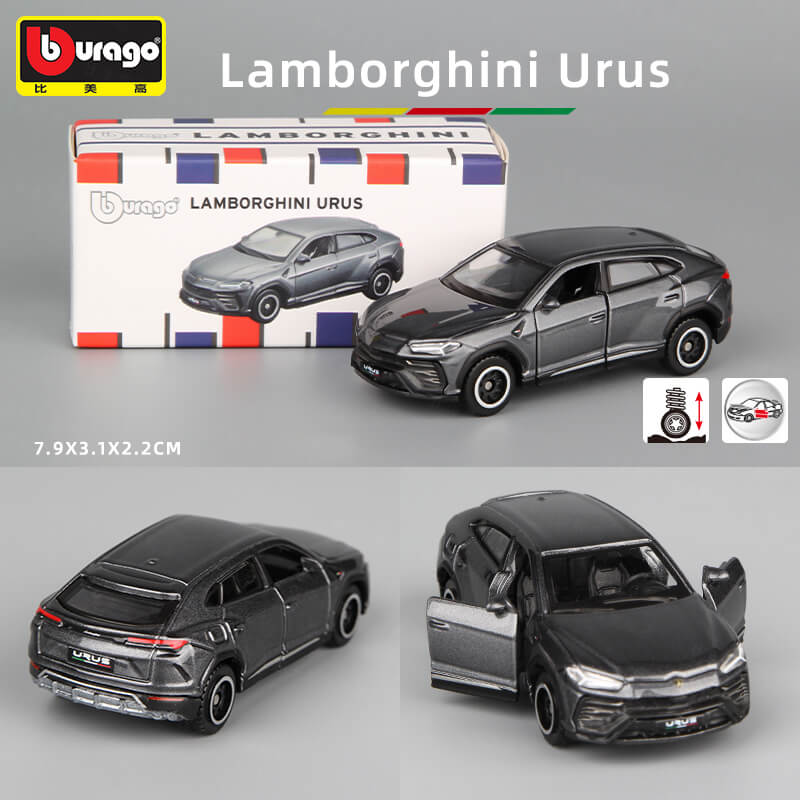 Bburago Lamborghini Urus 1:64 – Gris oscuro