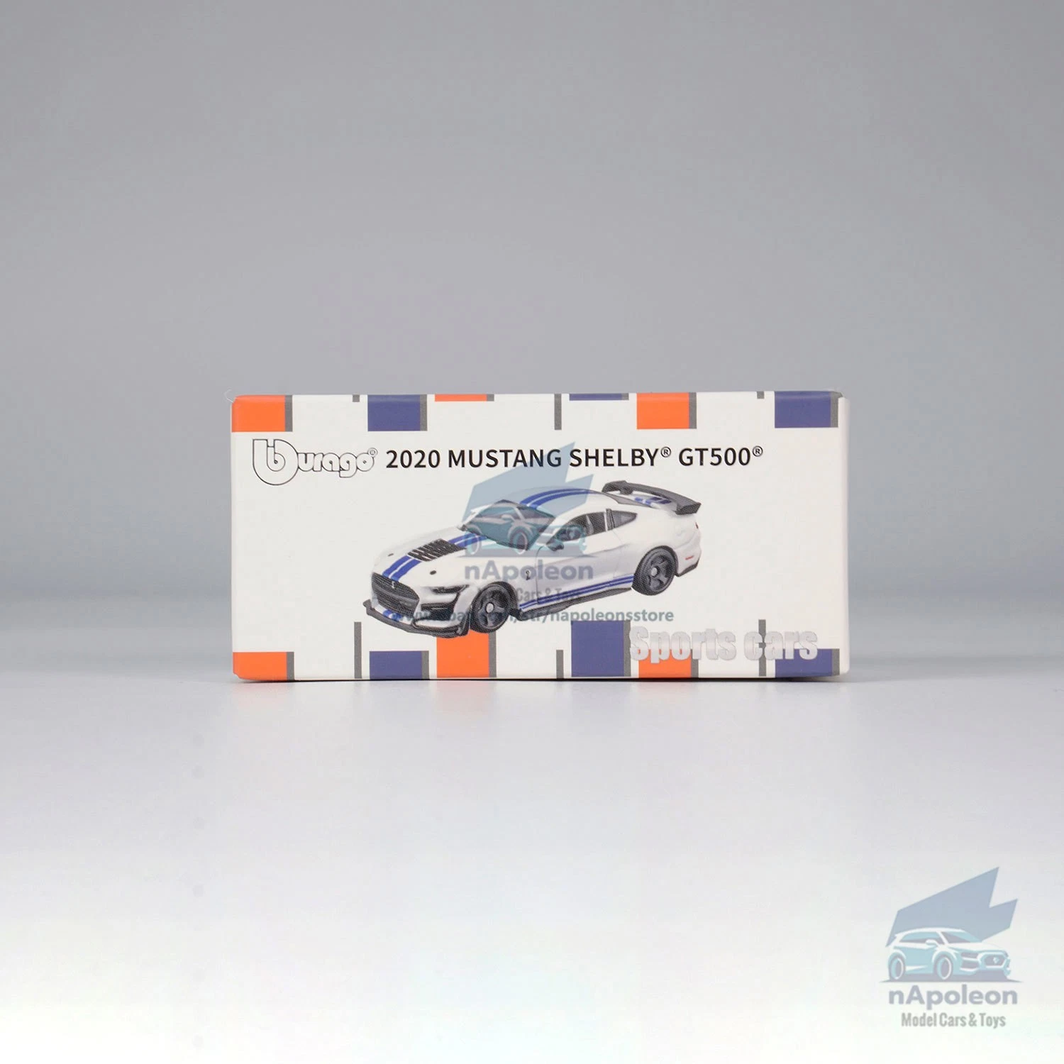 Bburago Ford Shelby GT500 – Blanco