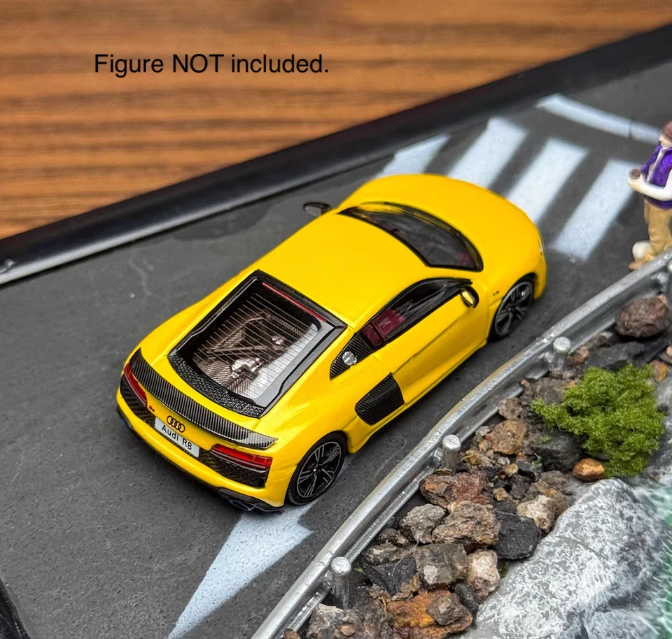Massdi Audi R8 V10 Coupe Performance 2022 1:64 – Amarillo