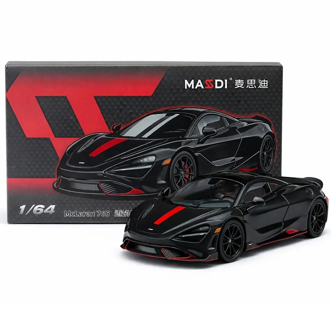Massdi McLaren 765 - Black Knight 1:64