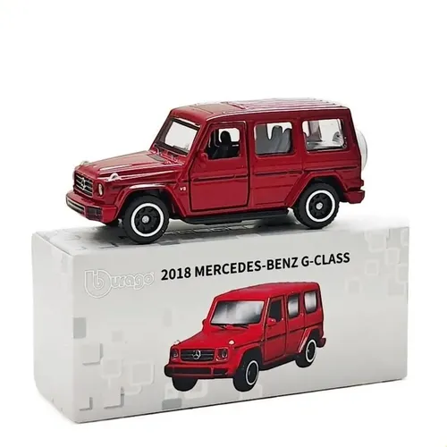 Bburago Mercedes-Benz Clase G 1:64 – Rojo oscuro