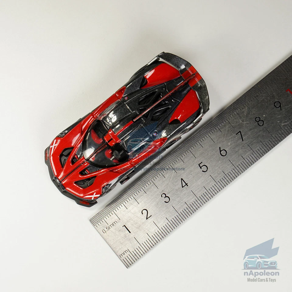 Bburago (Negro/rojo) Bugatti Bolide 1:64