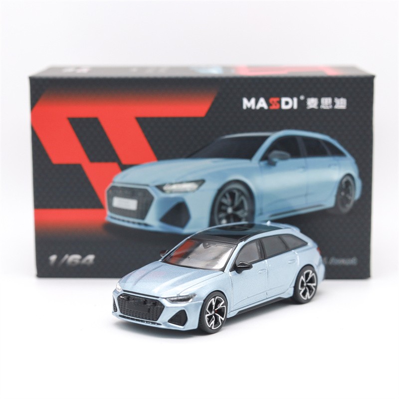 Massdi Audi RS6 - azul hielo 1:64