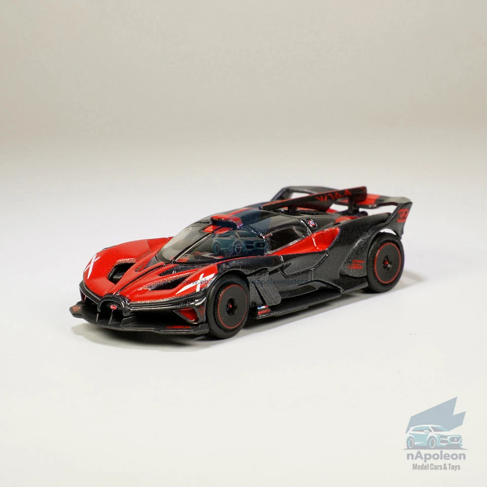 Bburago (Negro/rojo) Bugatti Bolide 1:64