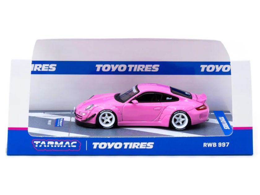 Tarmac Works 1:64 RWB 997 Pink T64-057-PN