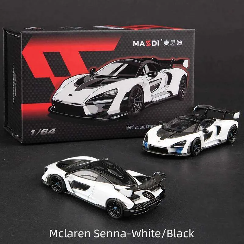 Massdi McLaren Senna GTR - blanco 1:64