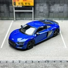Massdi Audi R8 V10 Coupe Performance 2022 - azul 1:64