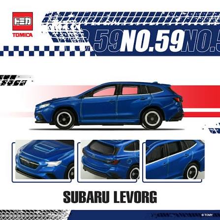 Tomica Auto a escala Subaro Levorg