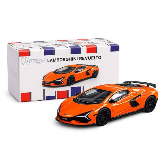 Bburago Lamborghini Revuelto – Naranja brillante