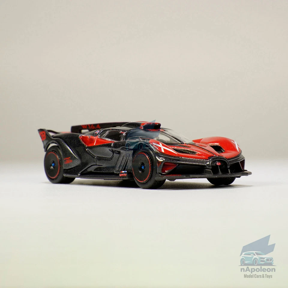 Bburago (Negro/rojo) Bugatti Bolide 1:64