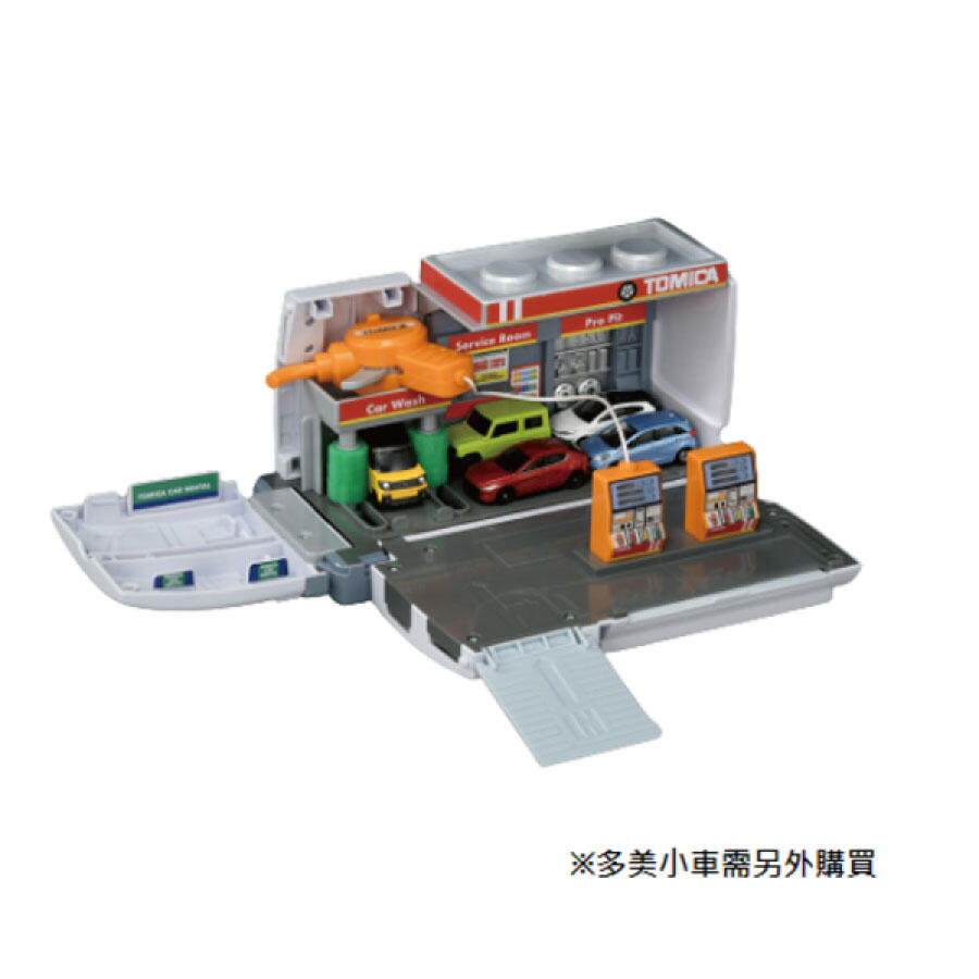 Tomica gasolinera Transformable