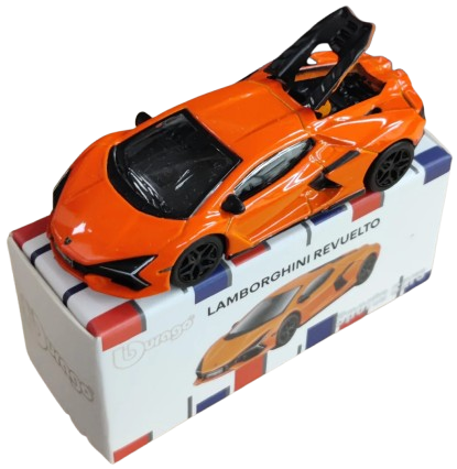 Bburago Lamborghini Revuelto – Naranja brillante