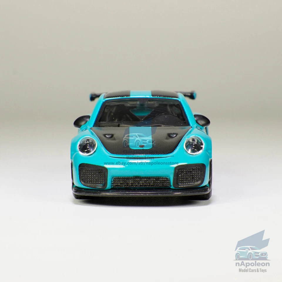 Bburago Porsche GT2 RS – Celeste
