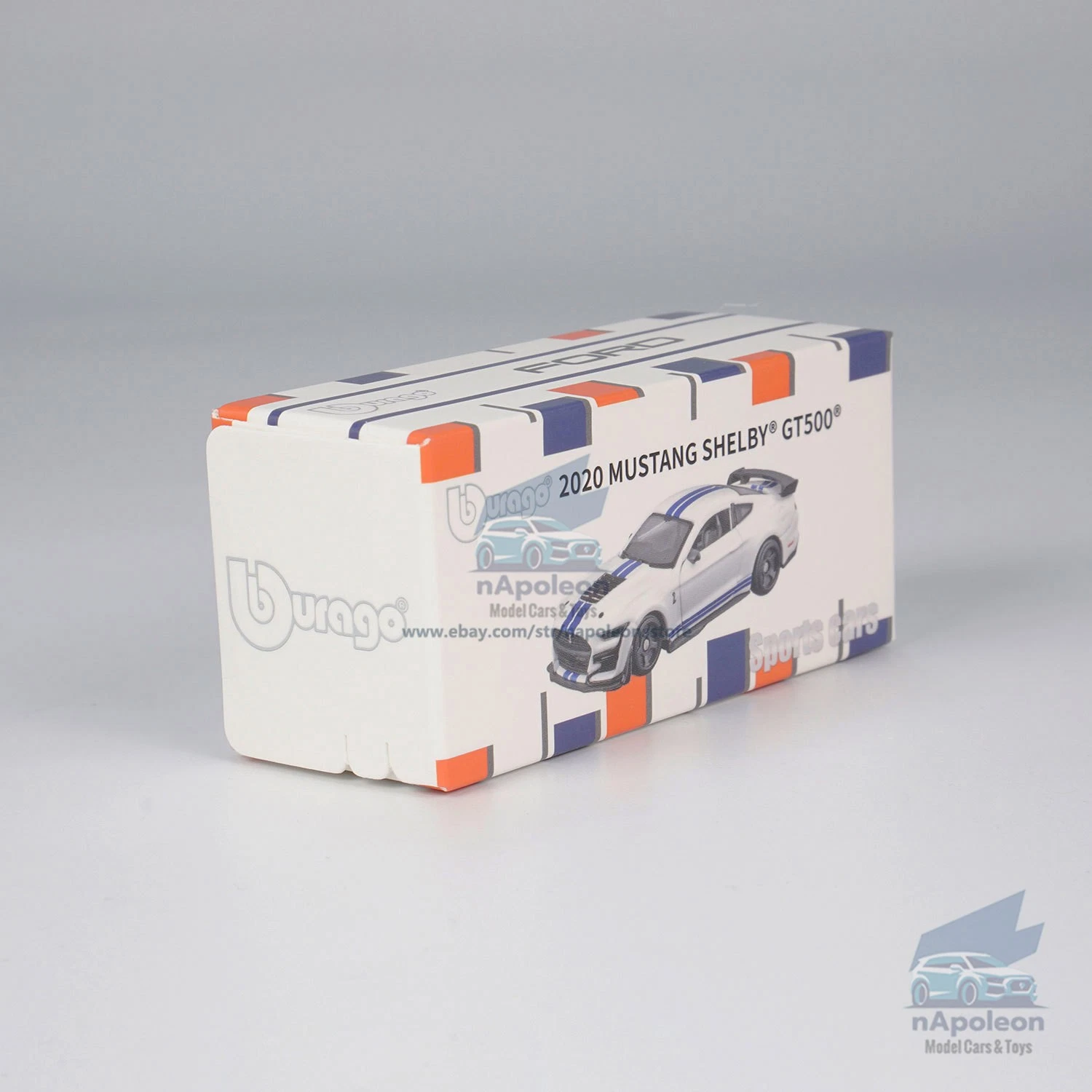 Bburago Ford Shelby GT500 – Blanco