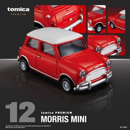 Tomica Premium escala Morris Mini