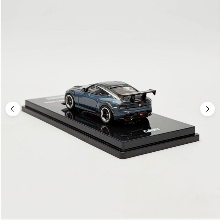 INNO64 1:64 Top Secret Fairlady Z RZ34 gris