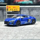 Massdi Audi R8 V10 Coupe Performance 2022 - azul 1:64