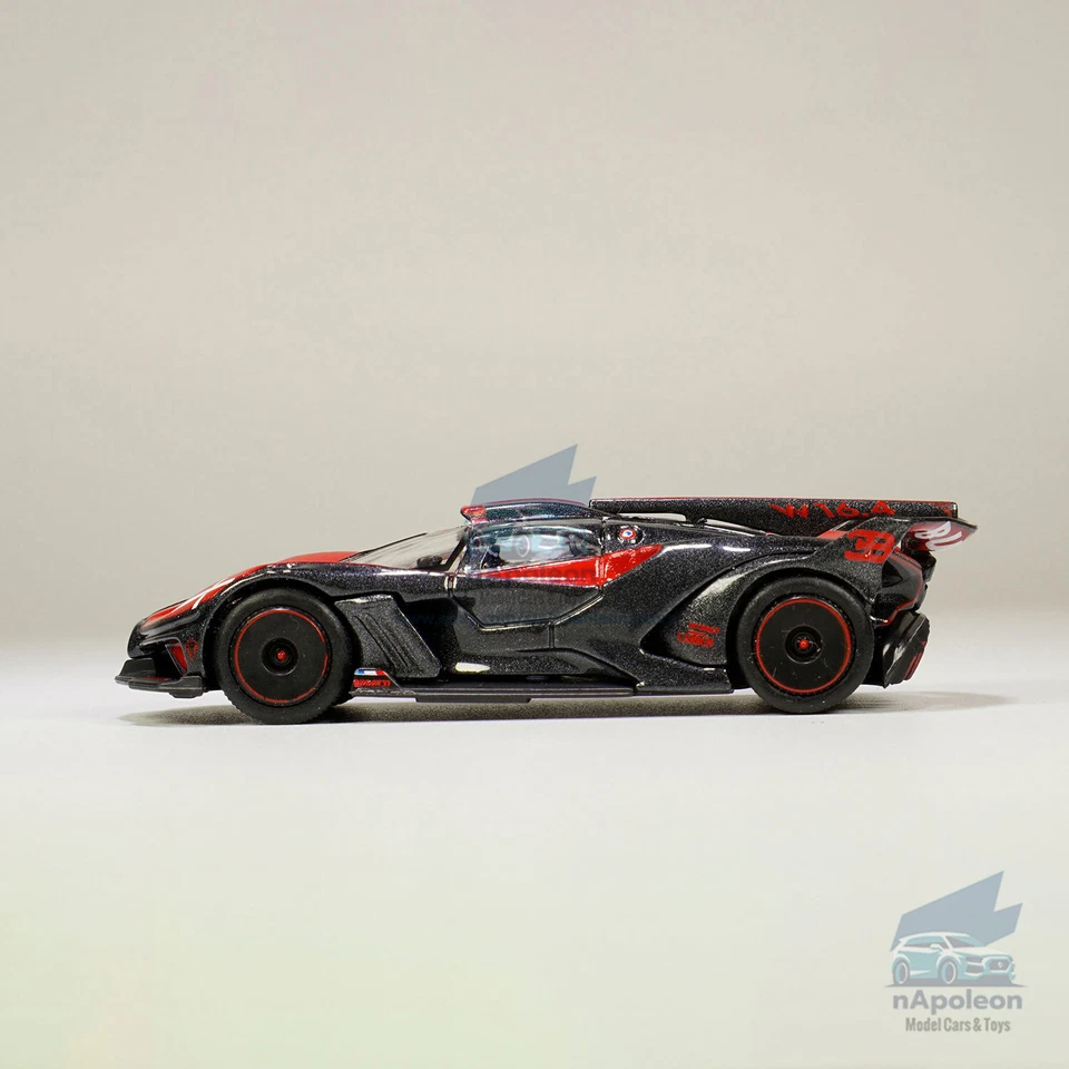 Bburago (Negro/rojo) Bugatti Bolide 1:64
