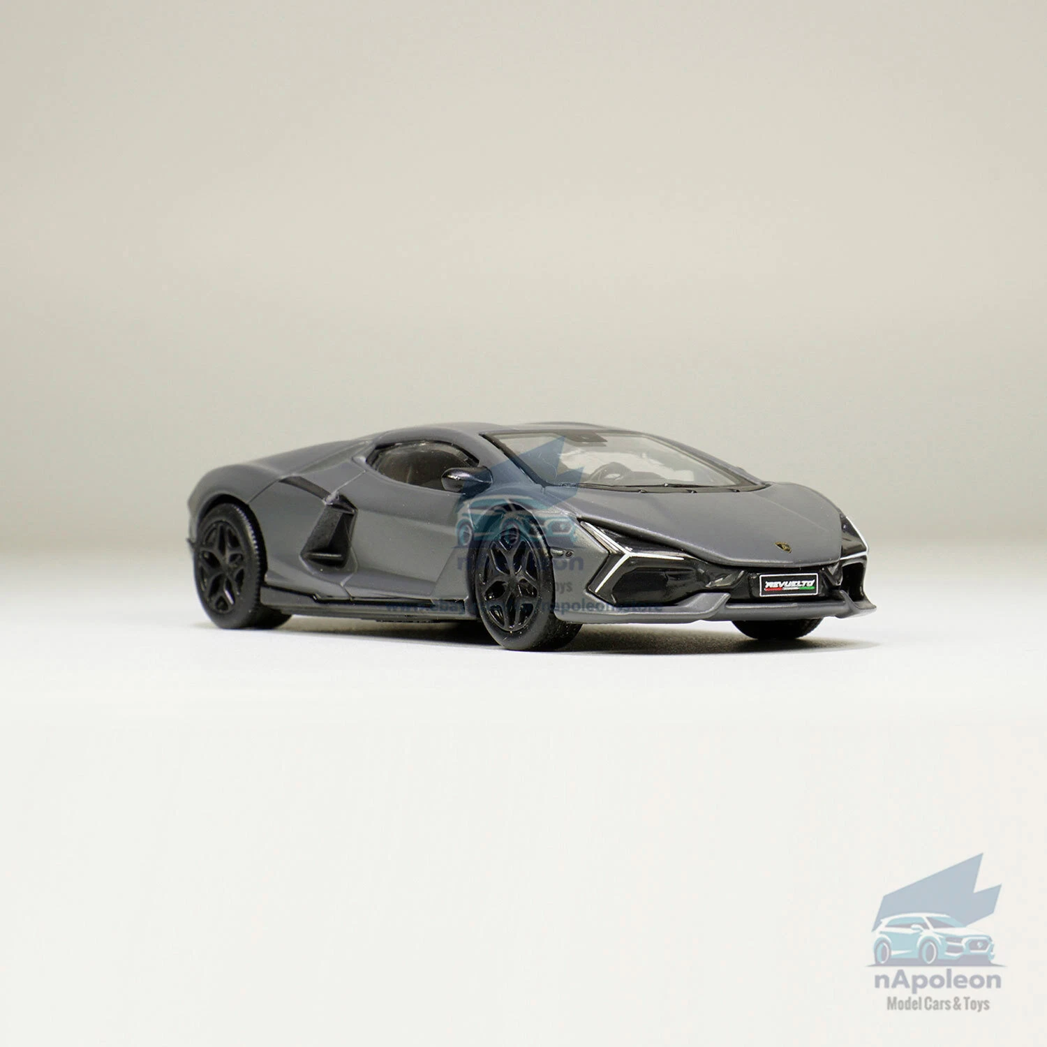 Bburago Lamborghini Revuelto – Gris oscuro