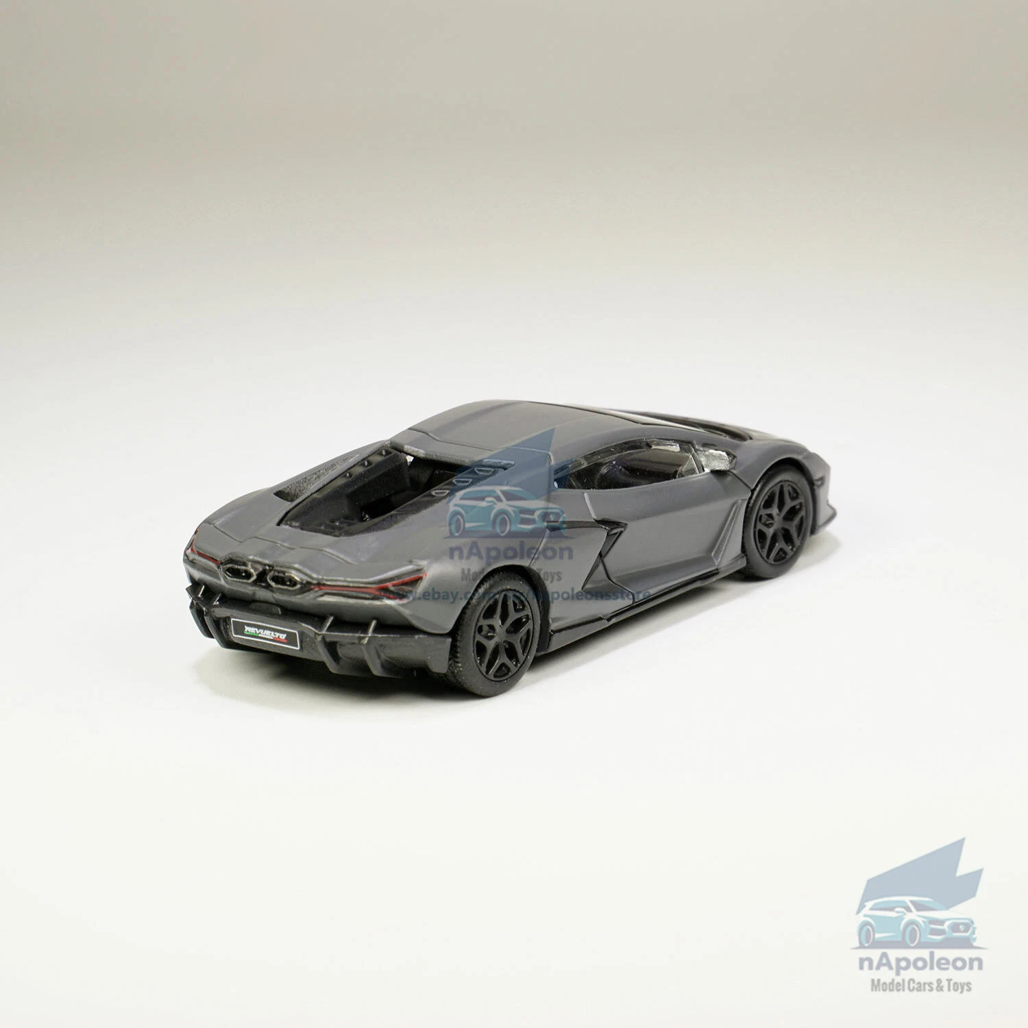 Bburago Lamborghini Revuelto – Gris oscuro