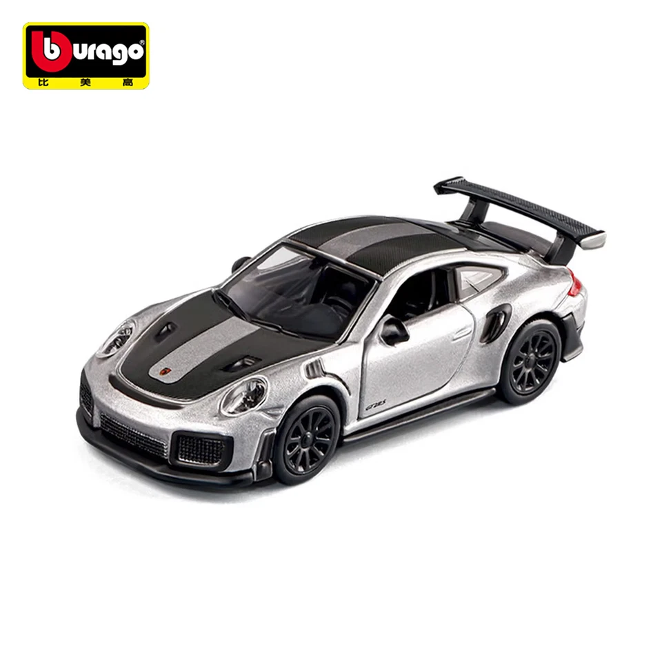 Bburago Porsche GT2 RS 1:64 – Gris