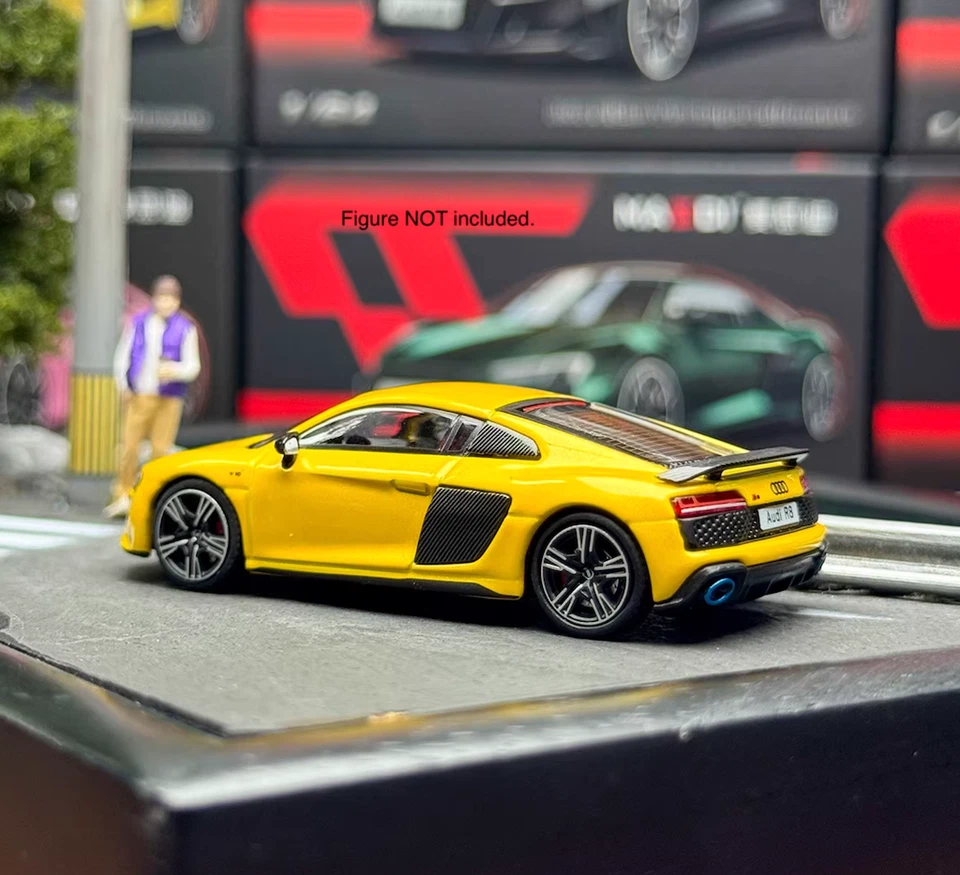Massdi Audi R8 V10 Coupe Performance 2022 1:64 – Amarillo