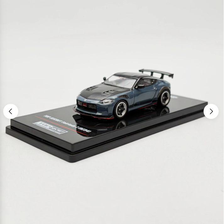 INNO64 1:64 Top Secret Fairlady Z RZ34 gris