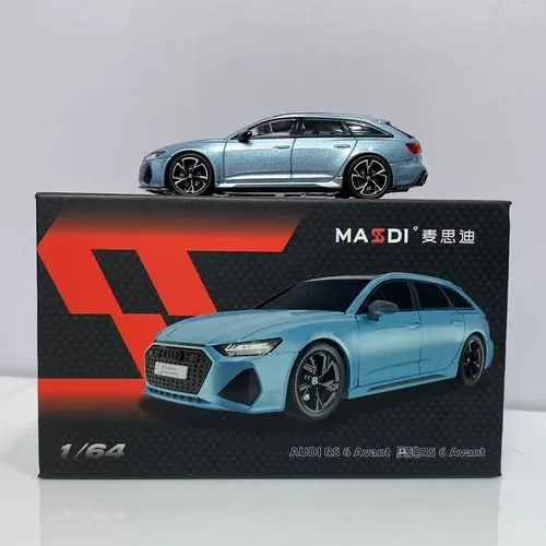 Massdi Audi RS6 - azul hielo 1:64