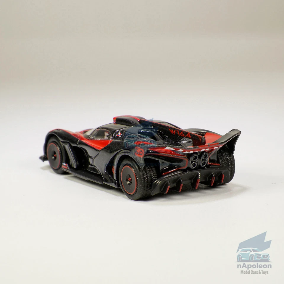 Bburago (Negro/rojo) Bugatti Bolide 1:64