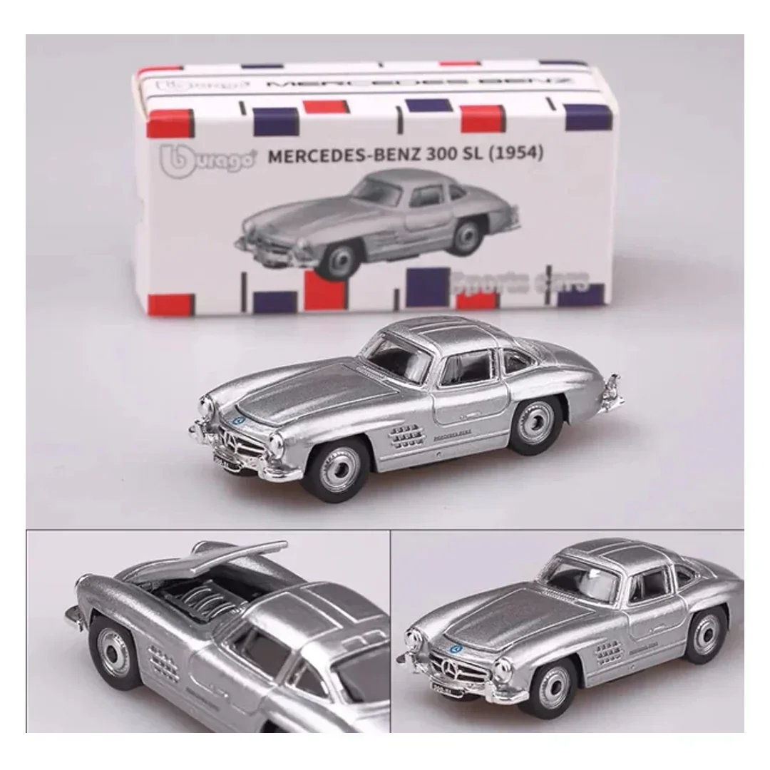Bburago Mercedes-Benz 300SL – Plata